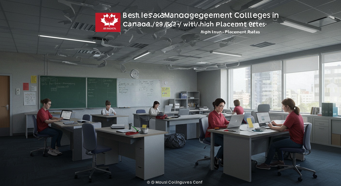Best Business Management Colleges in Canada with High Placement Rates illustration