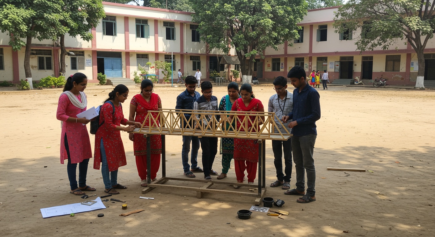 Affordable Colleges in India for Aspiring Civil Engineers illustration