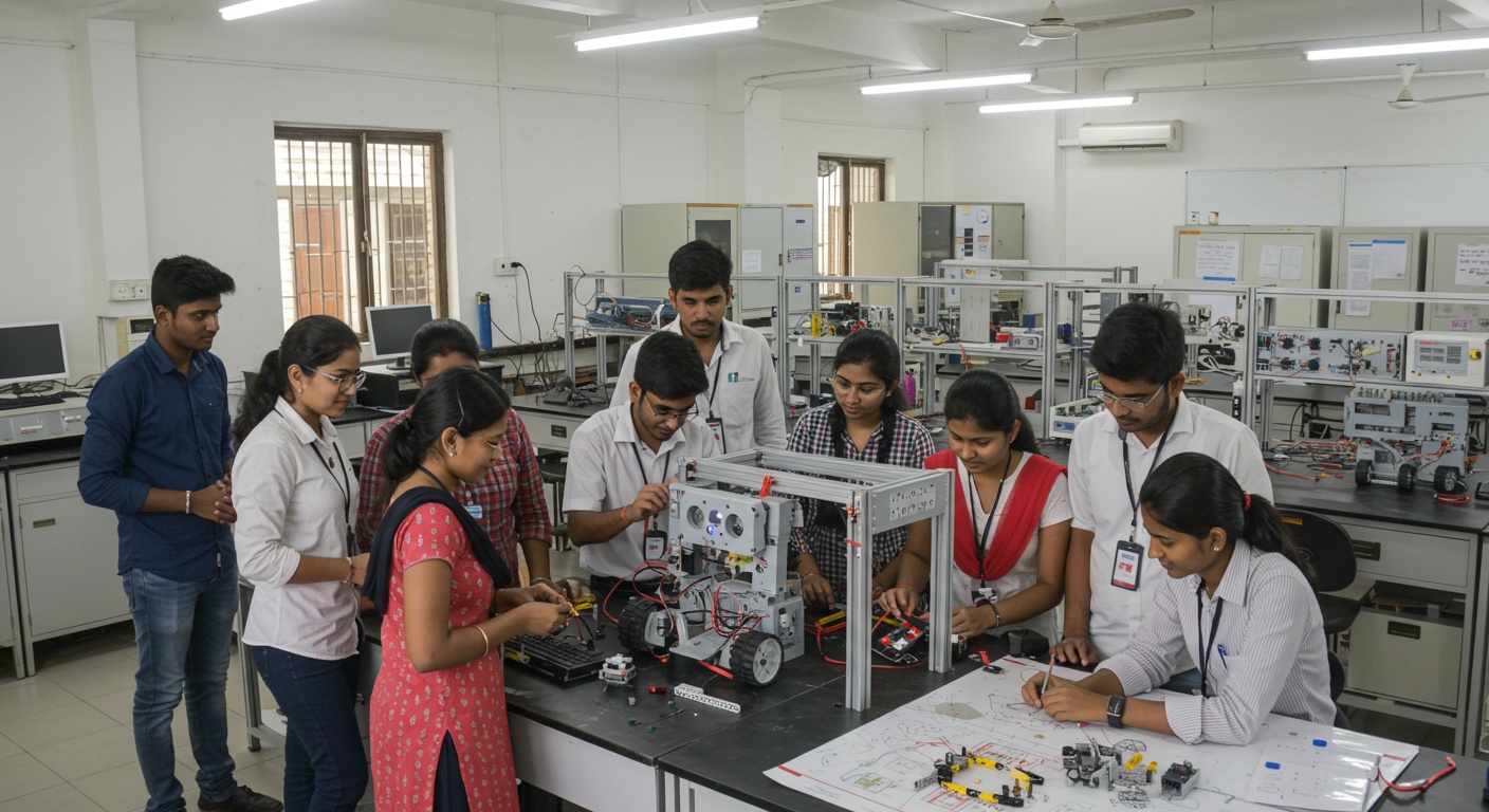 Affordable Engineering Colleges In India With High ROI illustration