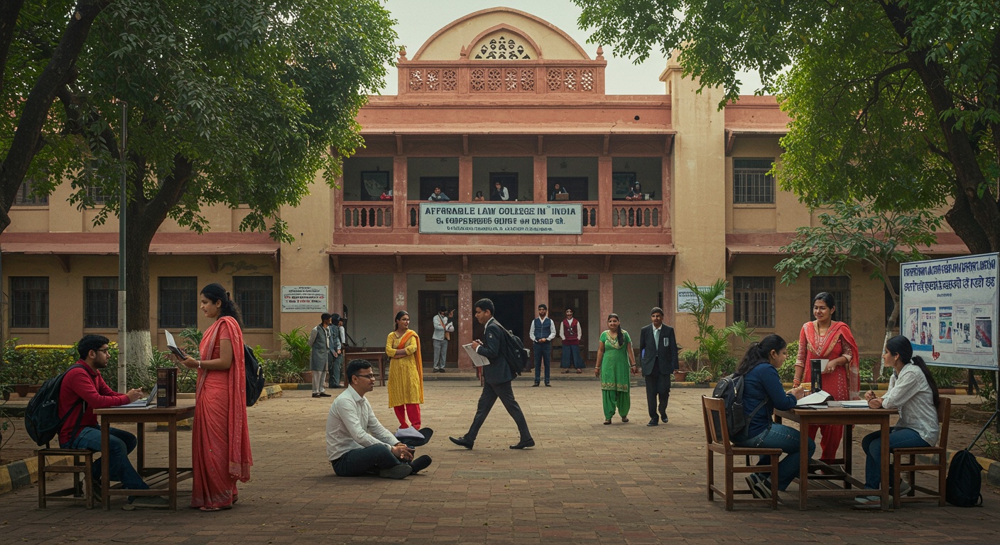 Affordable Law Colleges in India: A Comprehensive Guide illustration