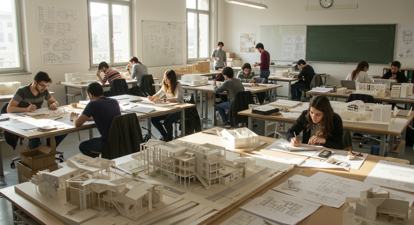 Architectural Design Excellence in Italian Universities illustration