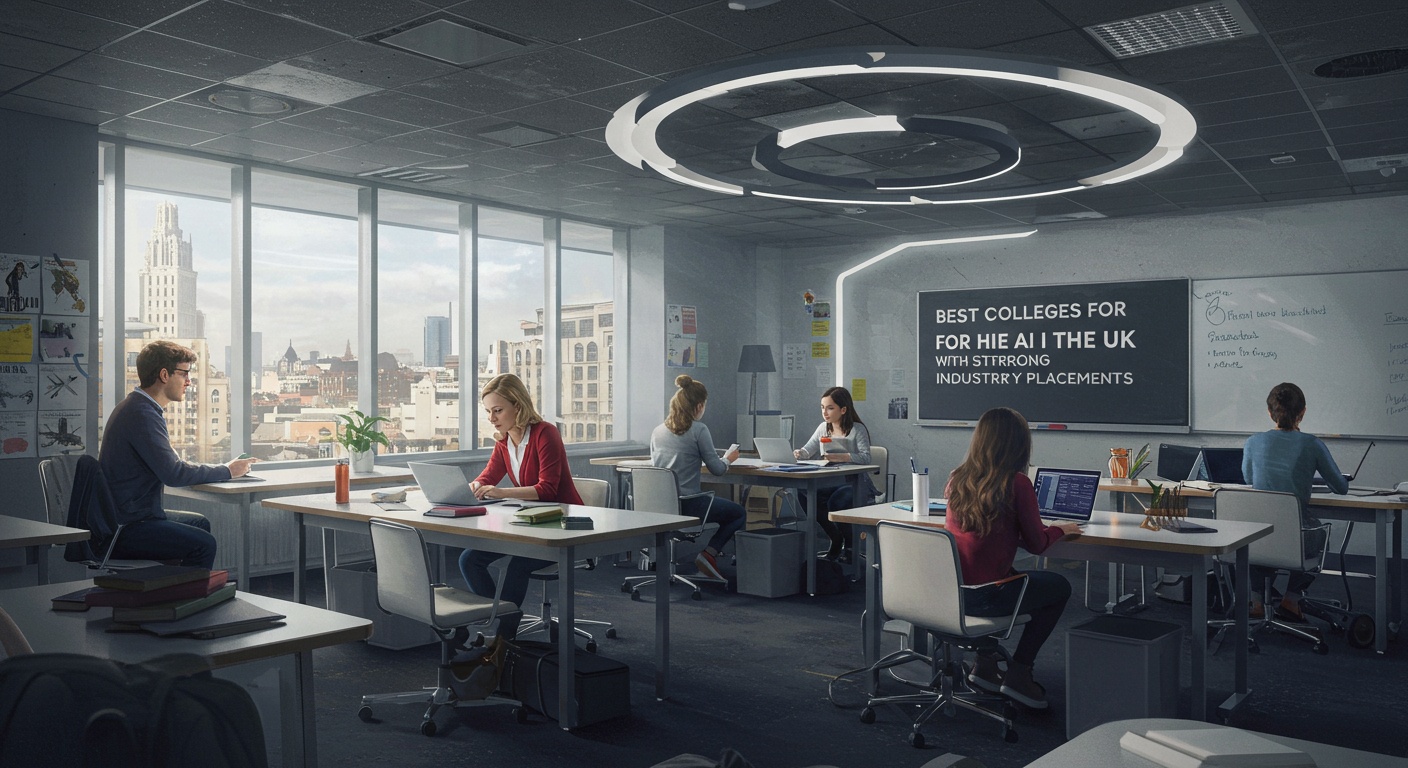 Best Colleges for AI in the UK with Strong Industry Placements illustration