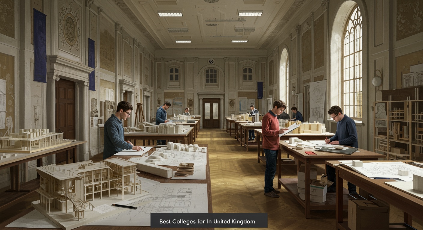 Best Colleges for Architecture in the United Kingdom illustration
