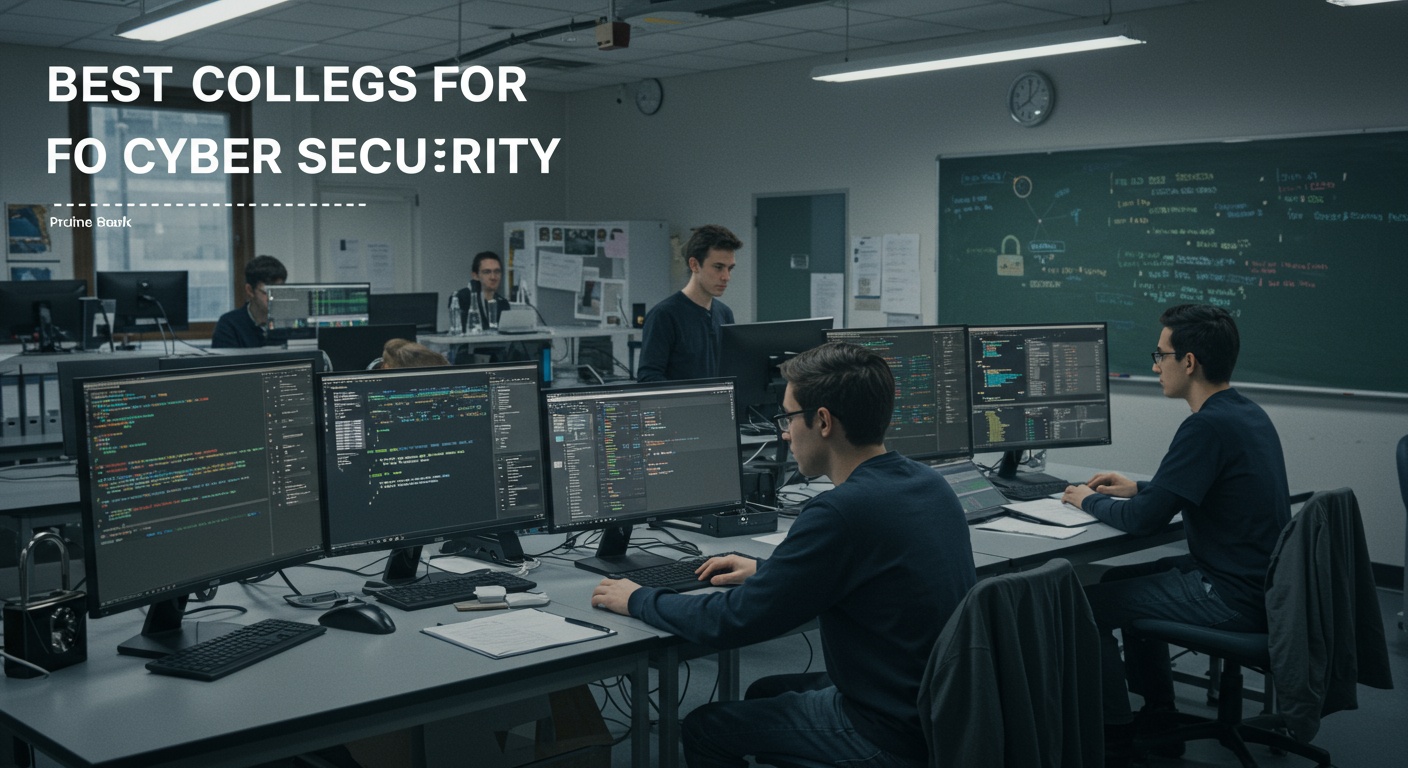 Best Colleges for Cyber Security illustration