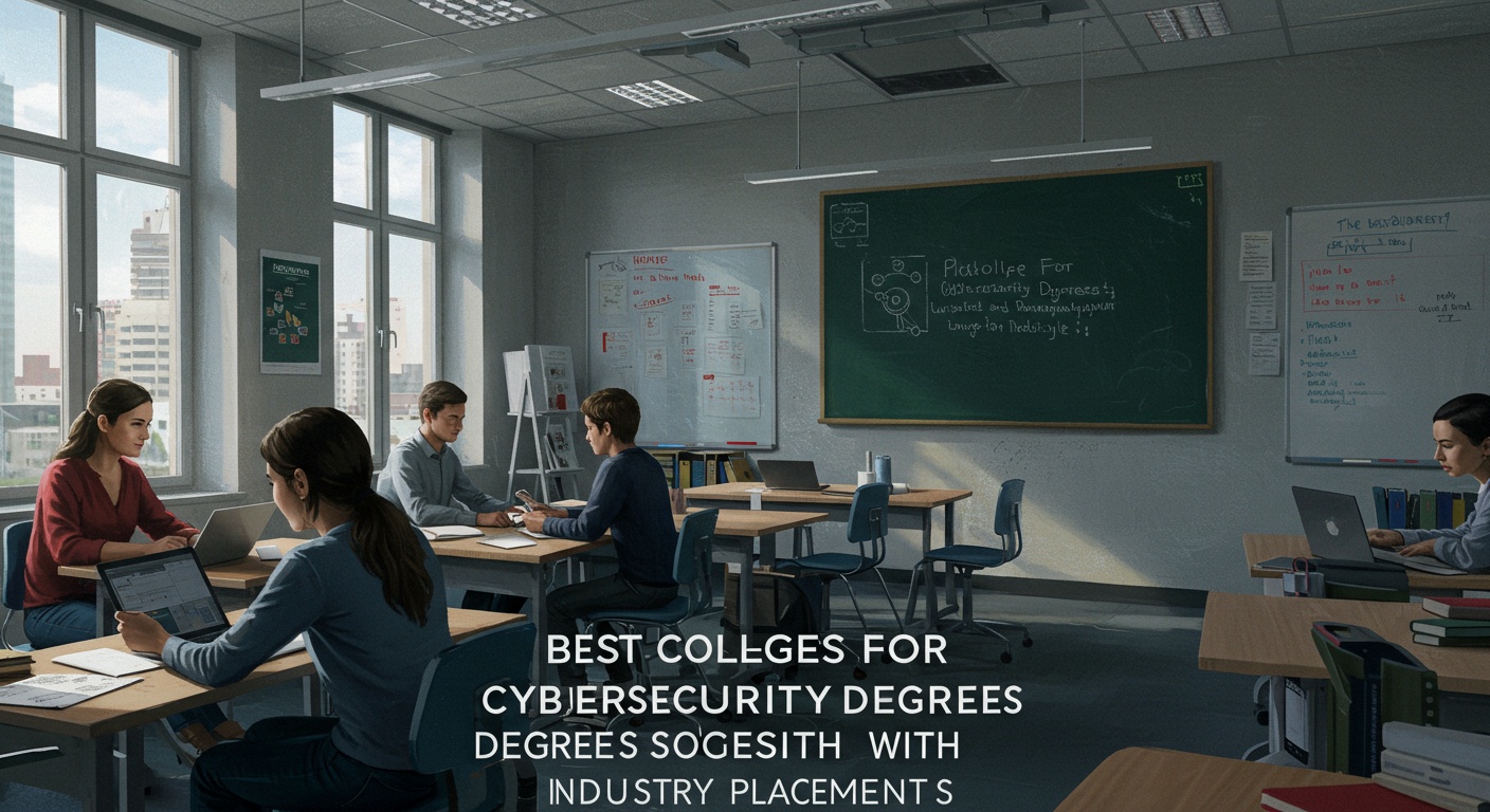 Best Colleges For Cybersecurity Degrees With Industry Placements illustration