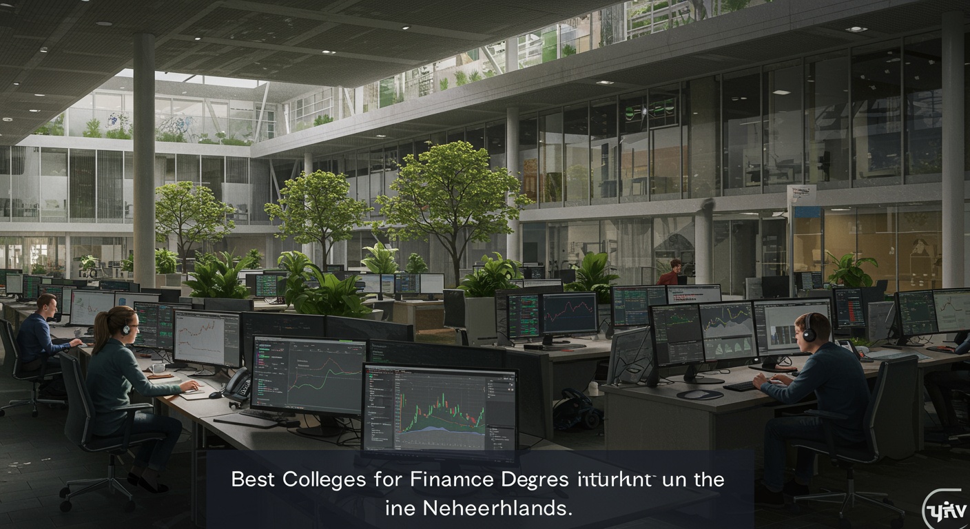 Best Colleges for Finance Degrees in the Netherlands illustration