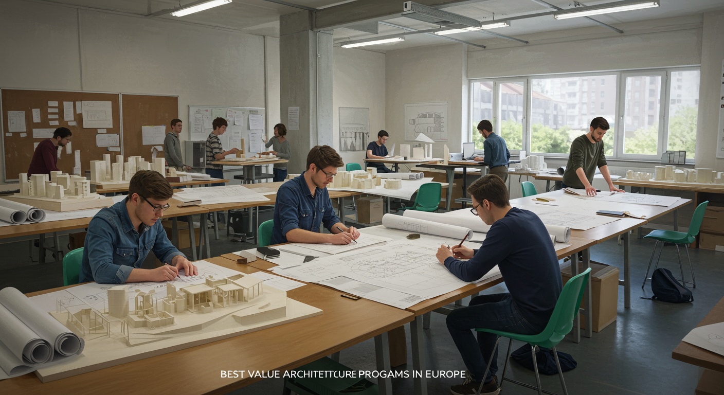 Best Value Architecture Programs in Europe illustration