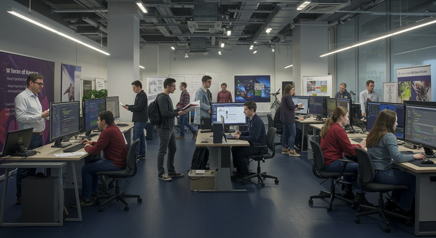Colleges with High Placement Rates for Computer Science Graduates illustration