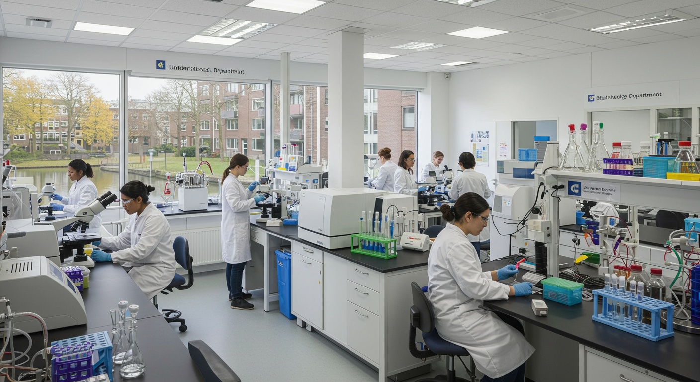 Leading Institutions Offering Biotechnology in the Netherlands illustration