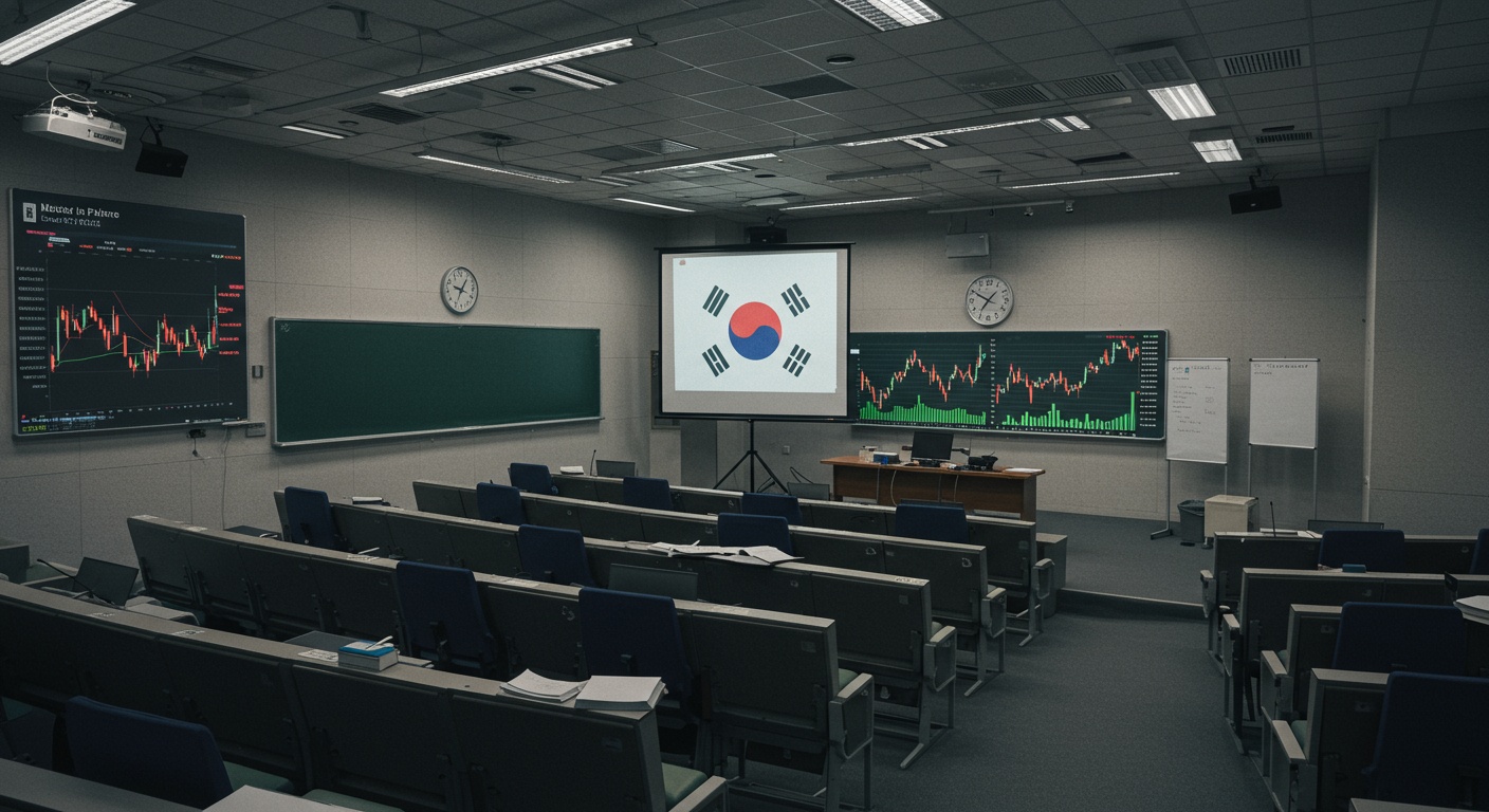 Master's in Finance Programs in South Korea illustration