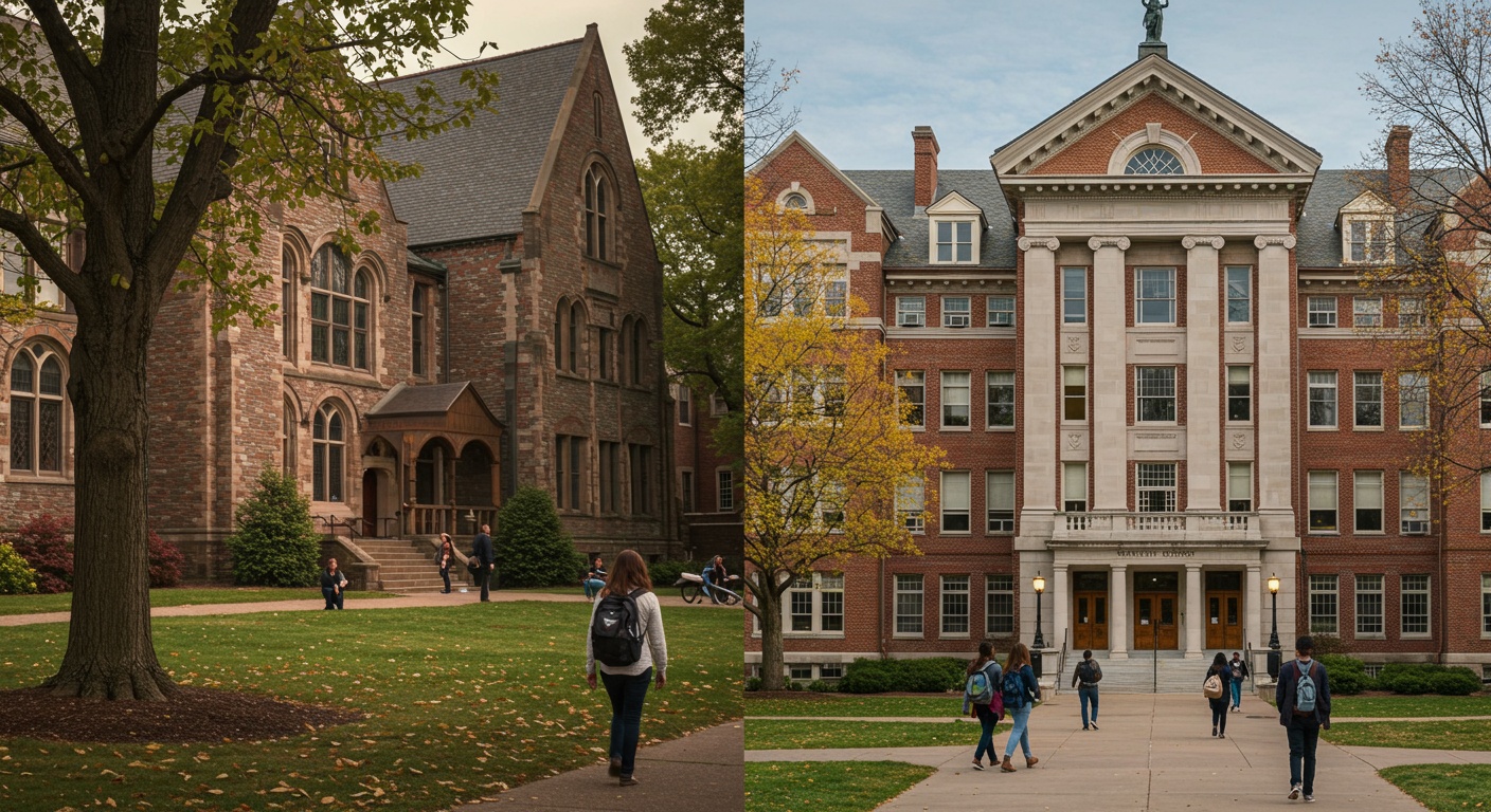 Public Versus Private Law Schools: Which is Right for You? Illustration