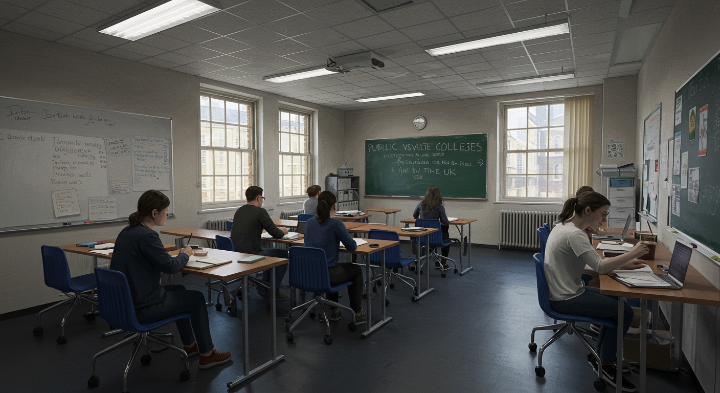 Public Vs Private Colleges Best Options For Law In The UK illustration