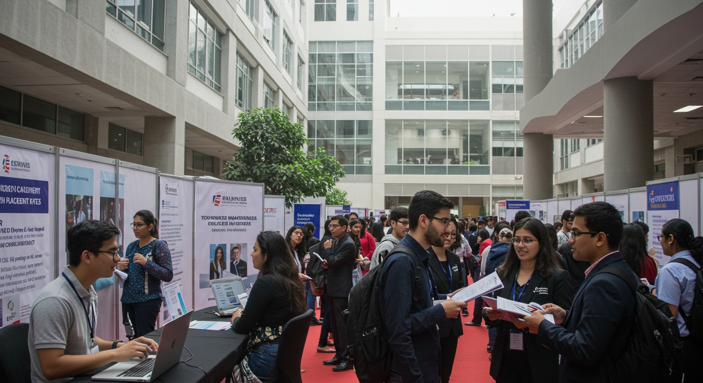Top Business Management Colleges with High Placement Rates illustration