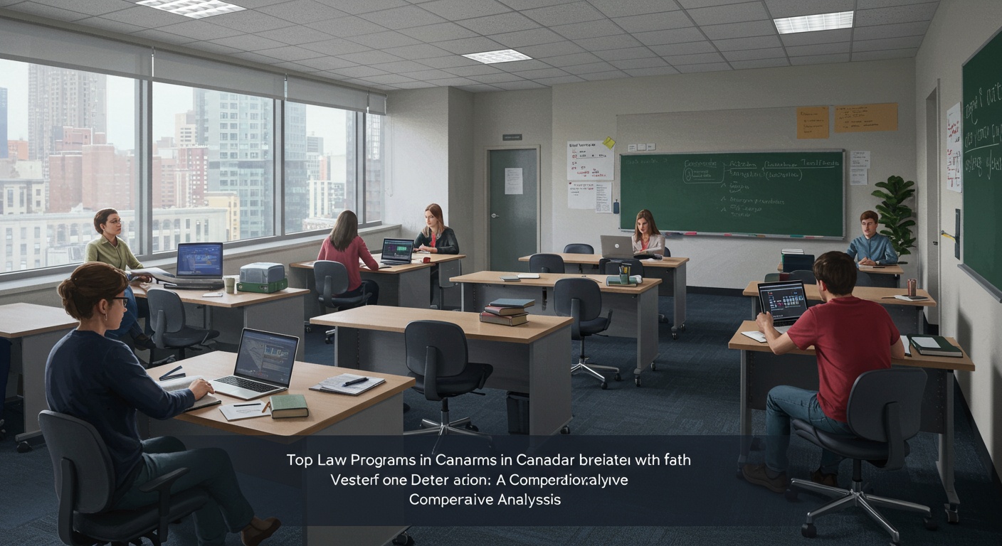Top Law Programs in Canada: A Comparative Analysis illustration
