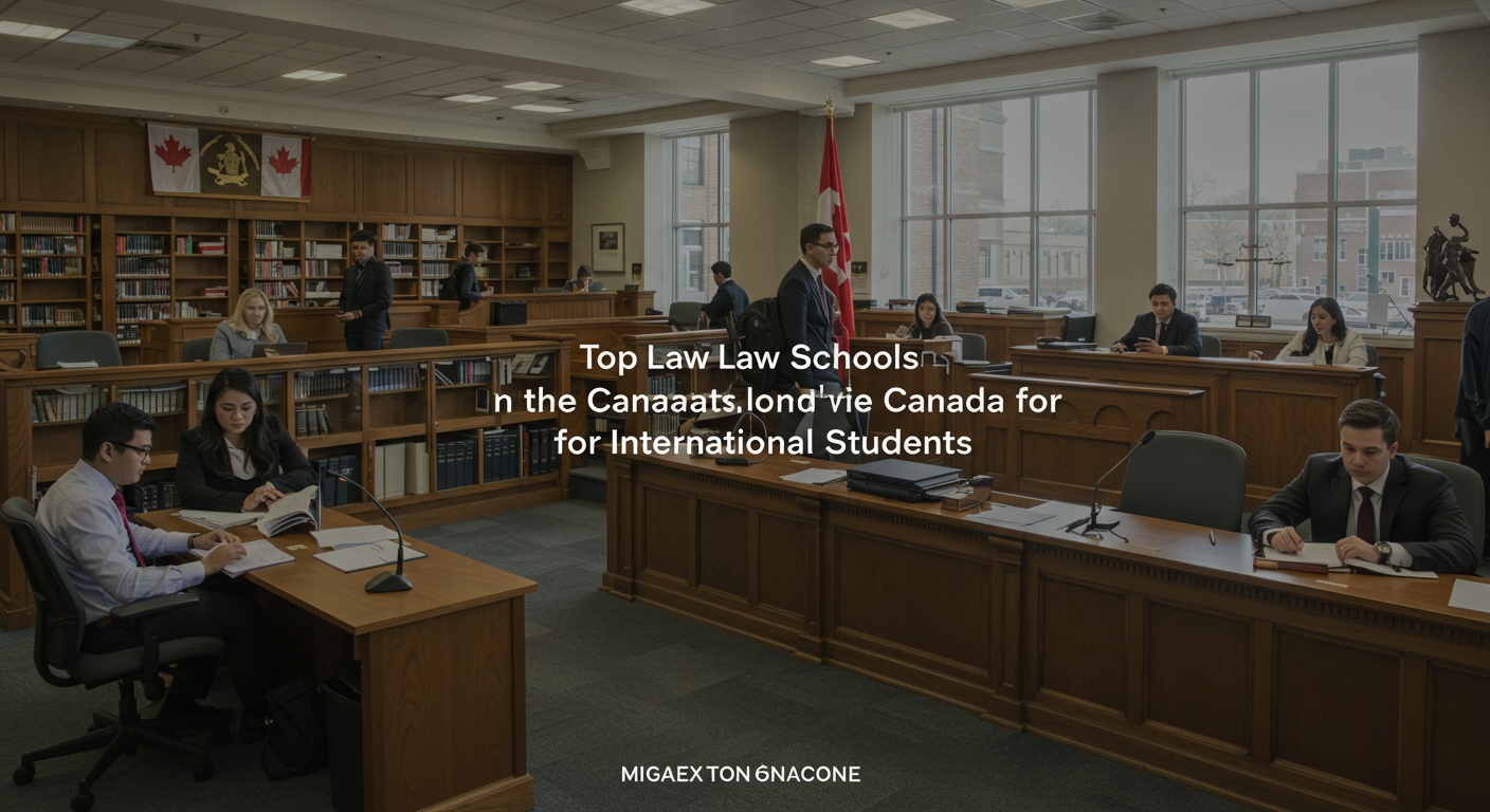 Top Law Schools in Canada for International Students illustration