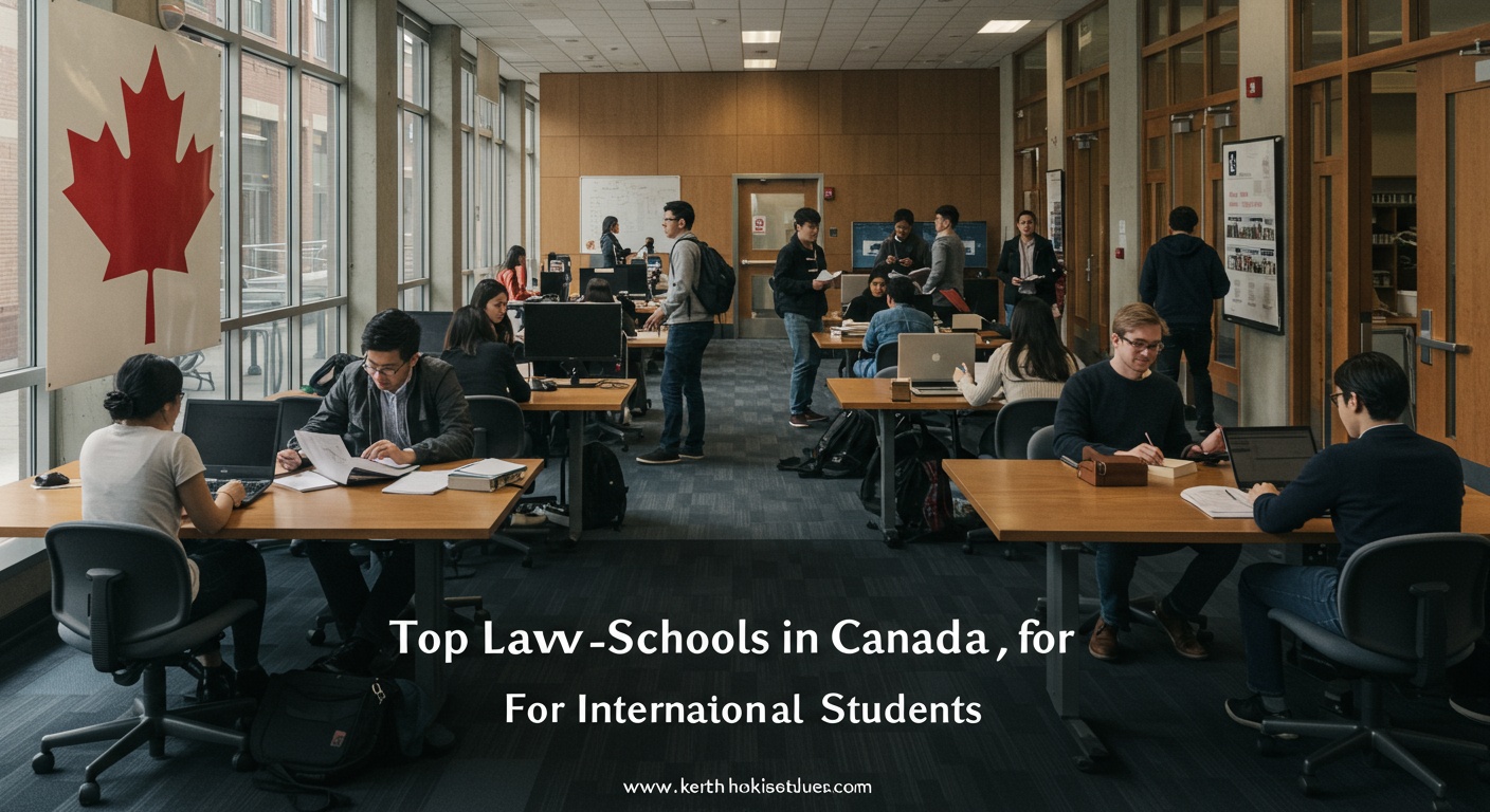 Top Law Schools in Canada for International Students illustration