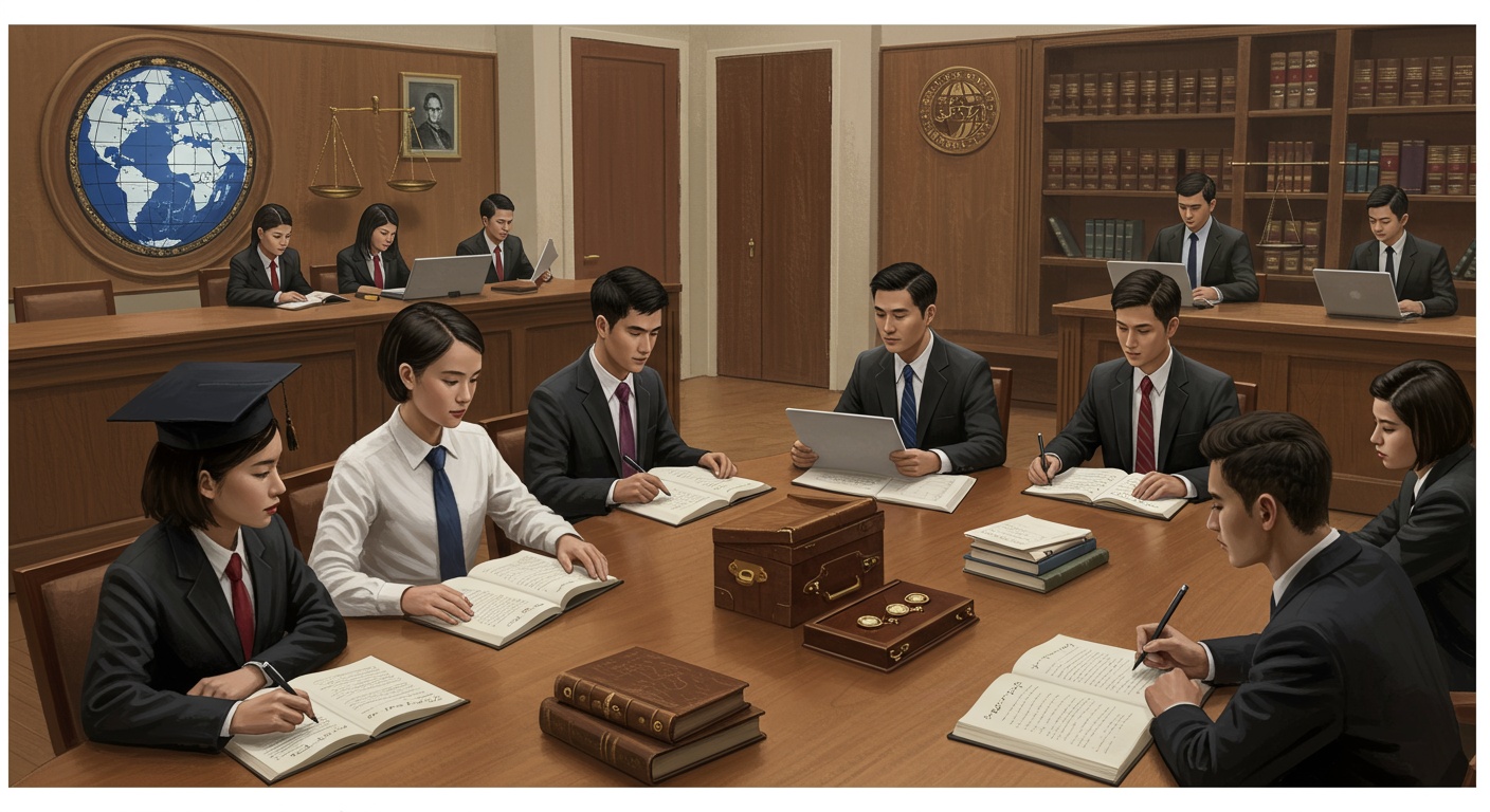 Top Law Schools Offering International Law Degrees illustration