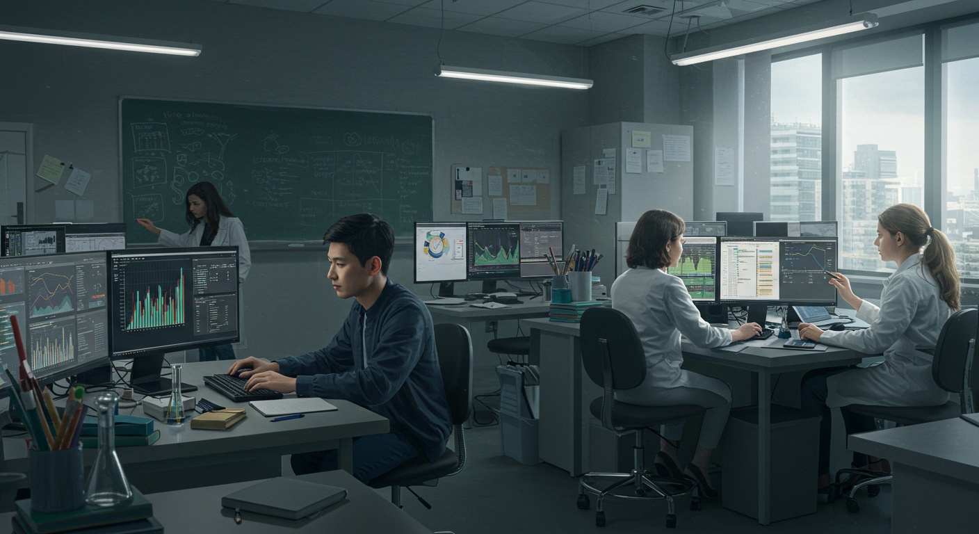 Universities Preparing Students for Emerging Careers in Data Analytics illustration