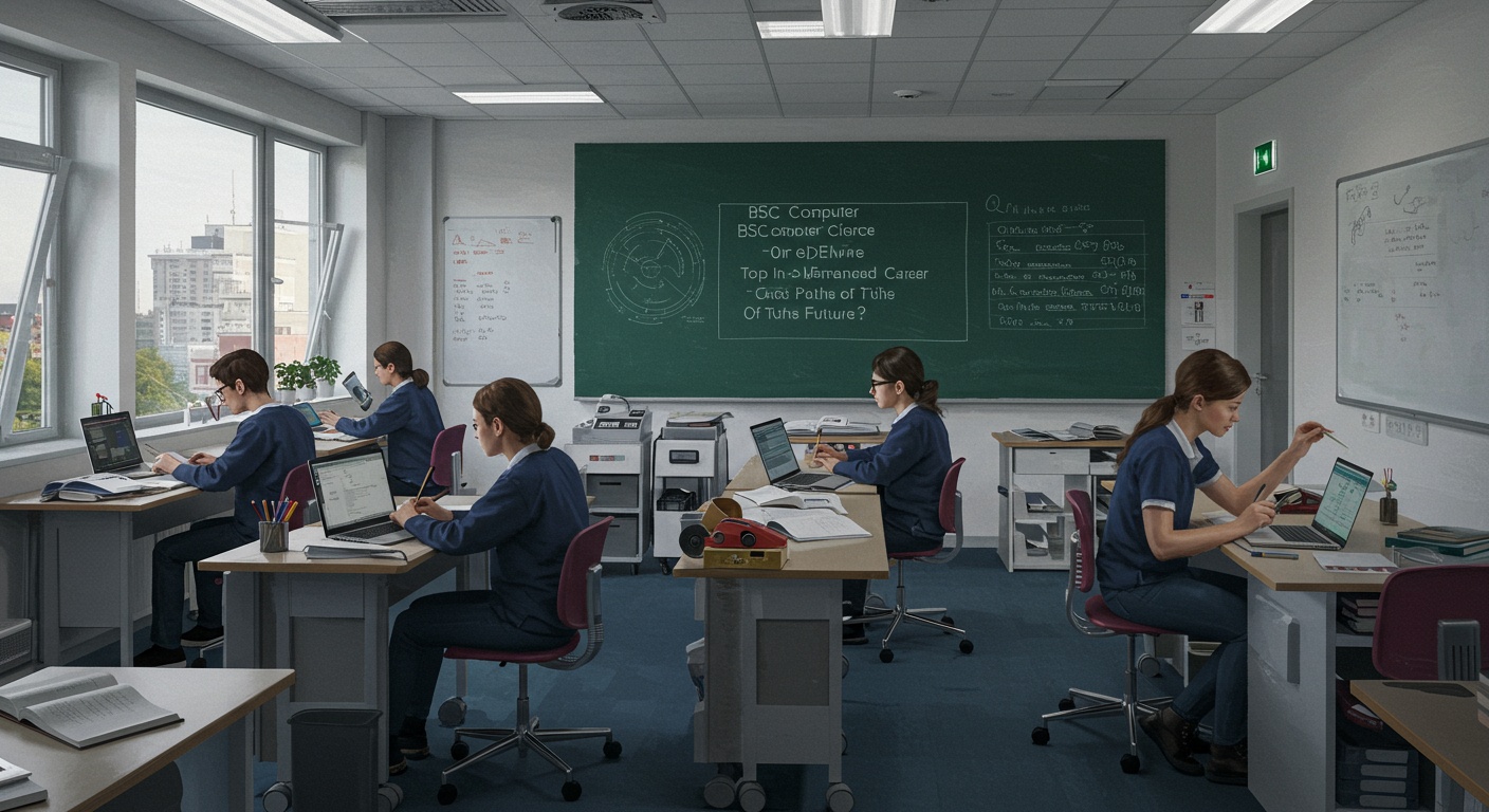 BSc Computer Science: Top In-Demand Career Paths of the Future illustration