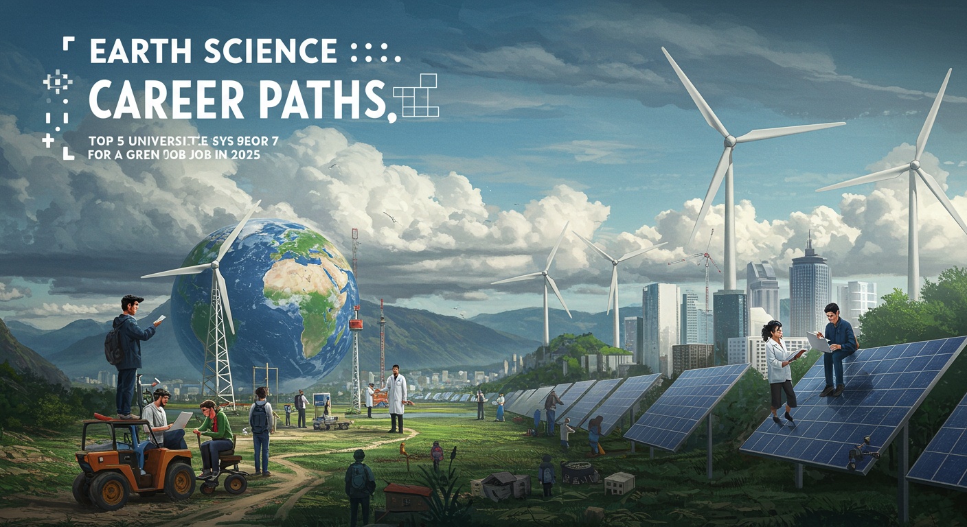 Earth Science Career Paths: Top 5 Universities for a Green Job in 2025 illustration