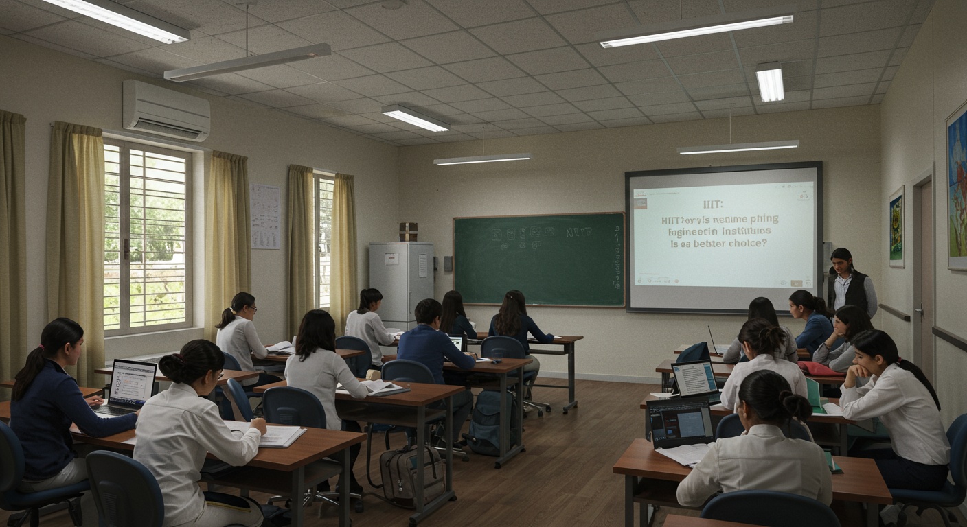 IIT Versus NIT: Which Engineering Institute Is Better Choice? illustration