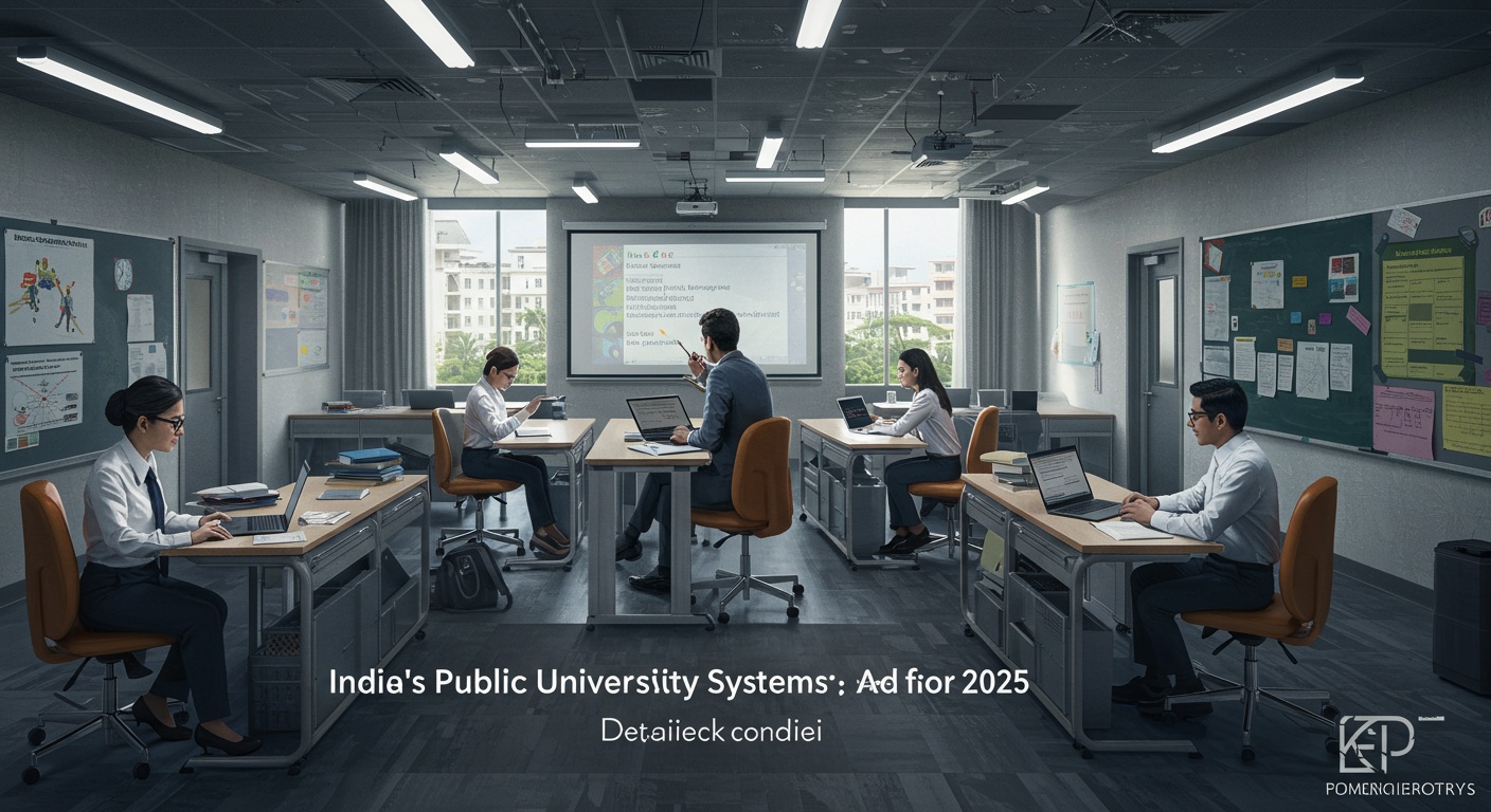 India's Public University Systems: A Detailed Comparison for 2025 illustration