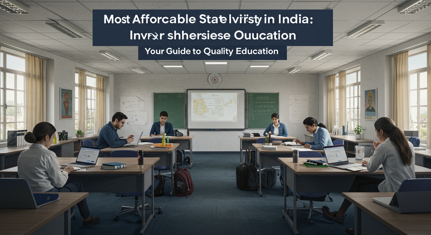 Most Affordable State Universities in India: Your Guide to Quality Education illustration