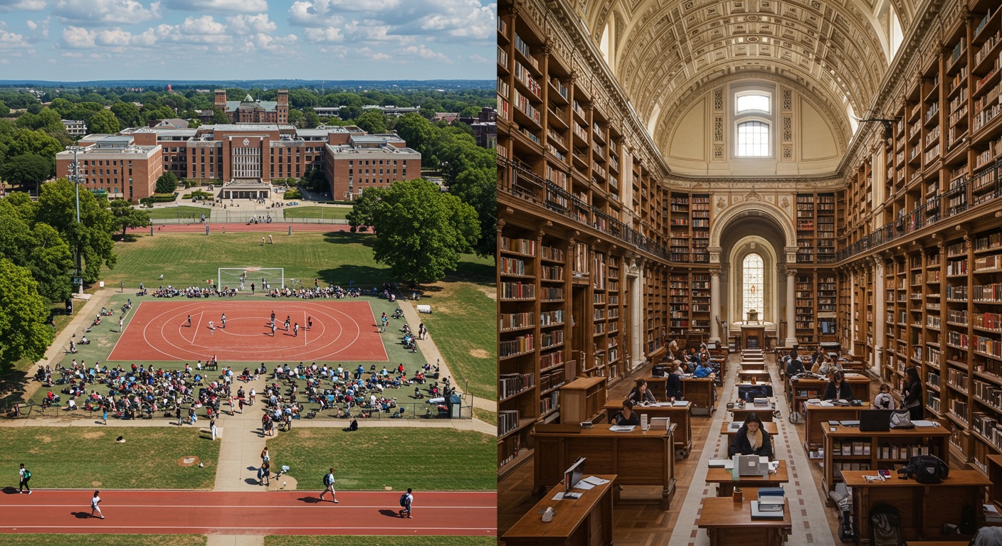 Navigating Higher Education: Key Differences Between European and American University Systems Explained illustration