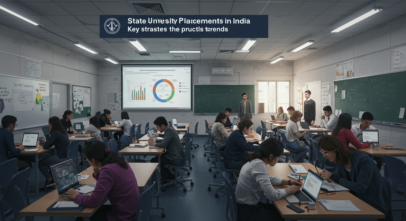 State University Placements in India: Key Statistics and Trends illustration