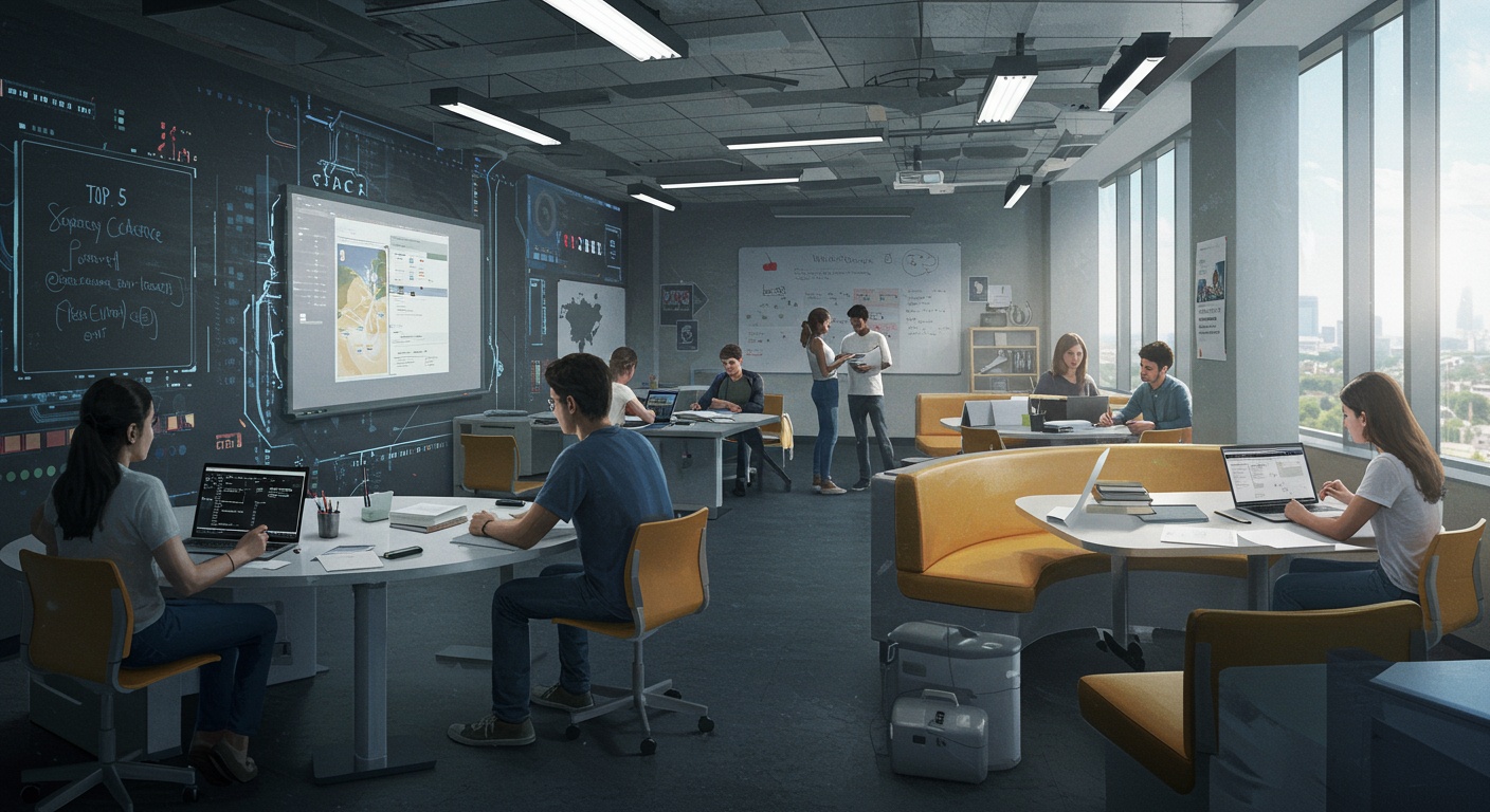 Top 5 Computer Science Schools: Cybersecurity and Data Privacy Experts illustration