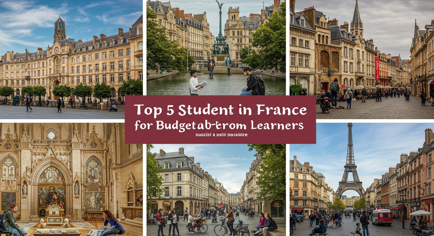 Top 5 Student Cities in France for Budget-Conscious Learners illustration