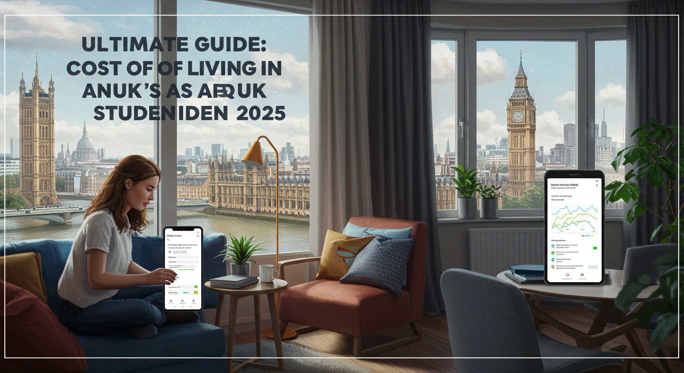 Ultimate Guide: Cost of Living in the UK as a Student, 2025 illustration