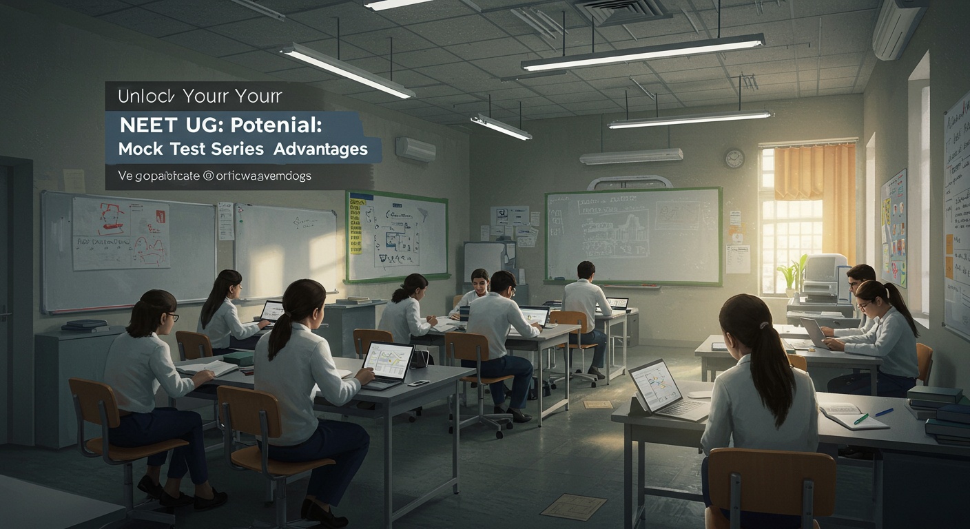 Unlock Your NEET UG Potential: Mock Test Series Advantages illustration