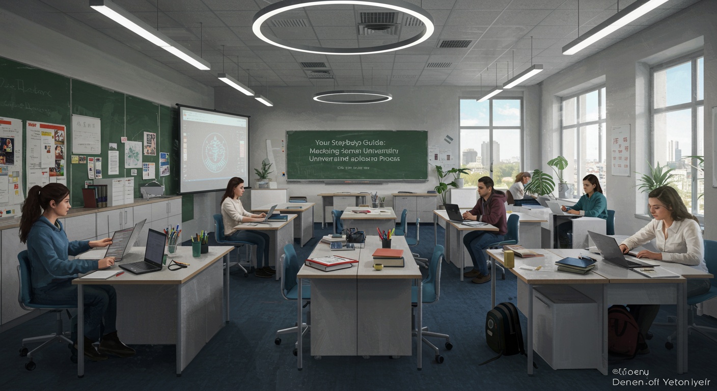 Your Step-by-Step Guide: Mastering the German University Application Process illustration