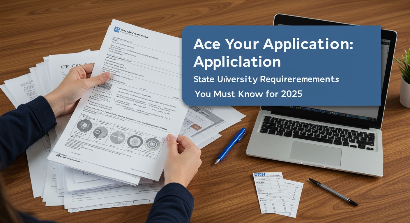 Ace Your Application: State University Requirements You Must Know for 2025 illustration
