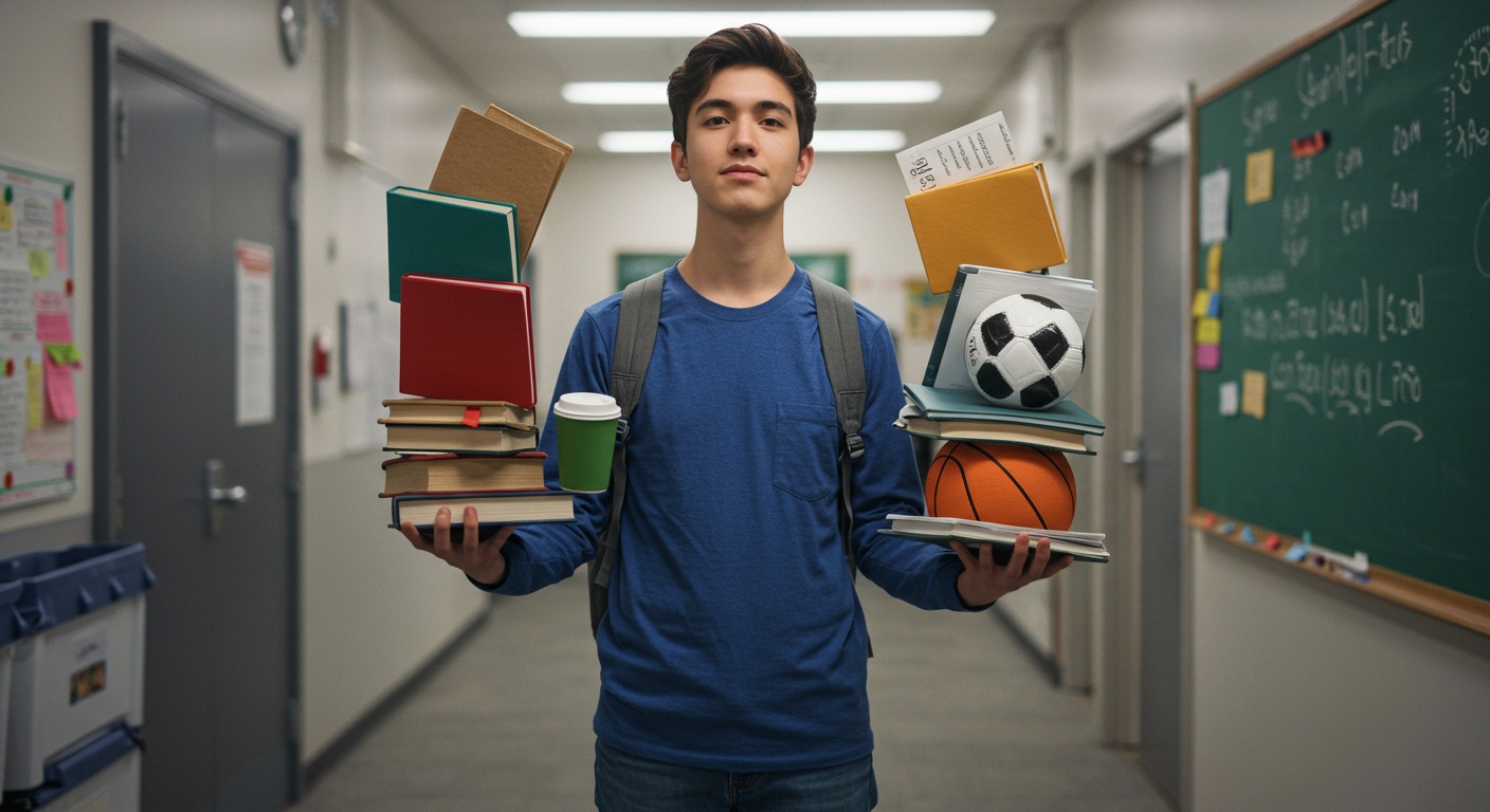 Ace Your College Life: Balancing Academics and Social Success illustration