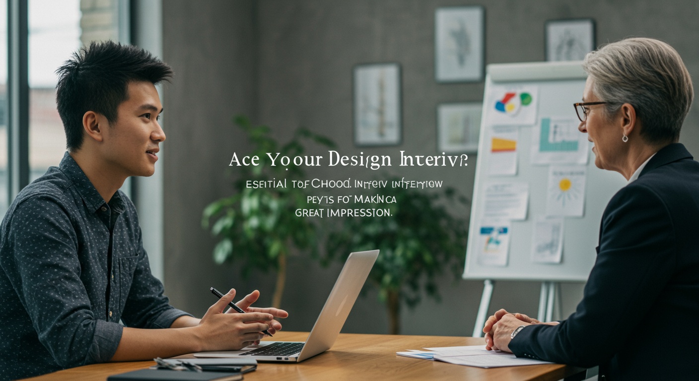 Ace Your Design School Interview: Essential Tips for Making a Great Impression illustration
