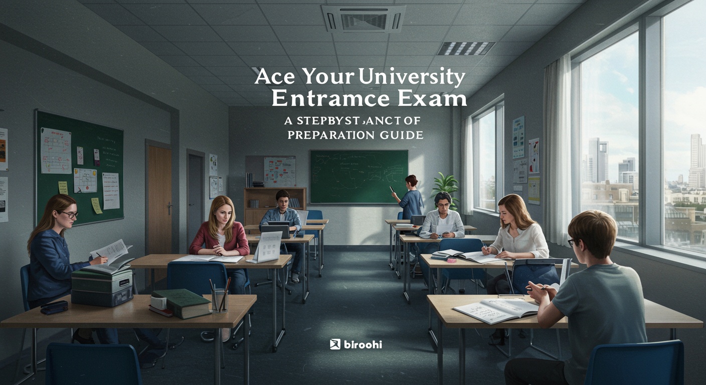 Ace Your University Entrance Exam: A Step-by-Step Preparation Guide illustration