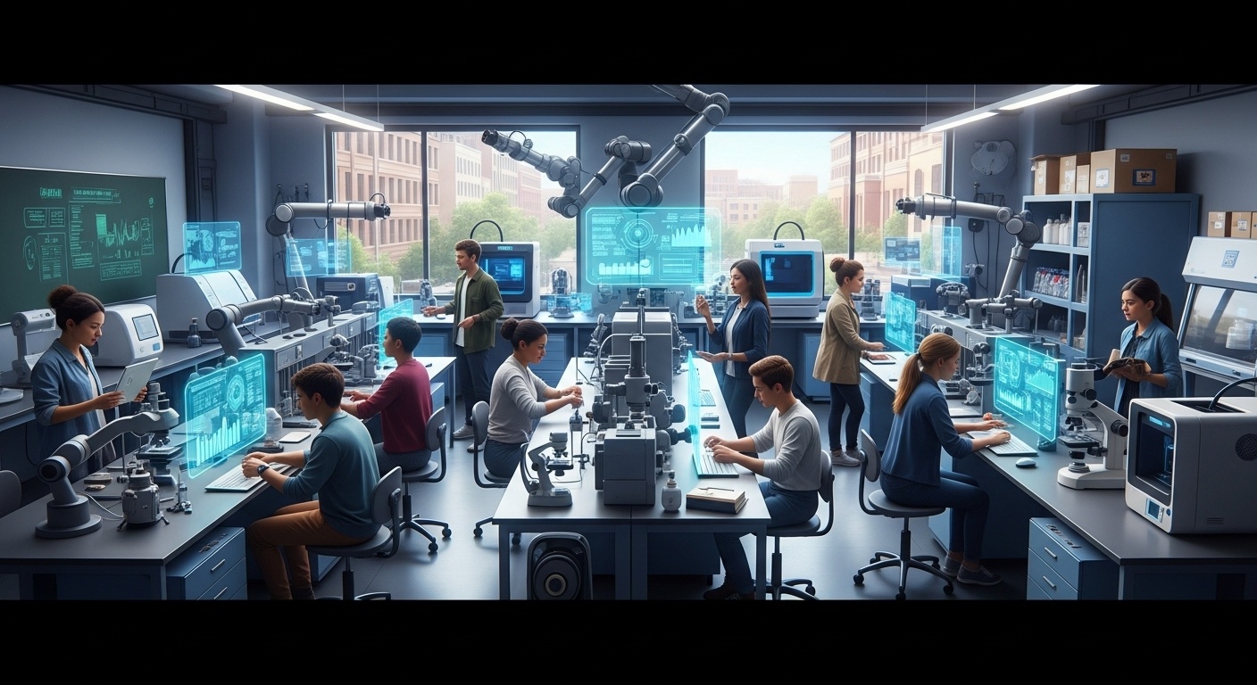 Advanced Engineering Labs: Key Equipment for Tomorrow's Innovators at Universities illustration