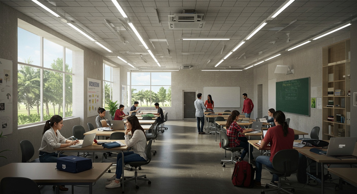 Beyond Books: Experiencing the Vibrant Student Life and Culture at IIT Campuses illustration
