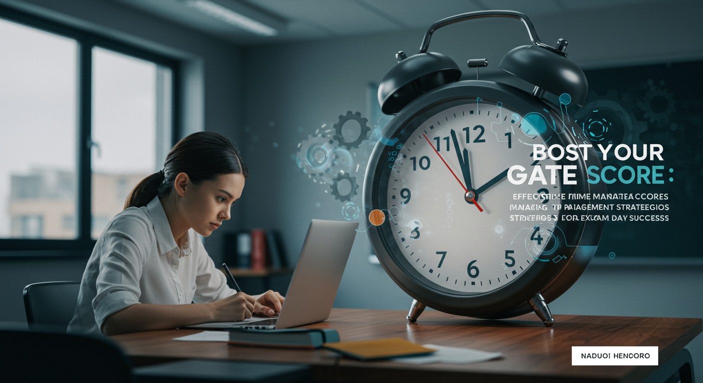 Boost Your GATE Score: Effective Time Management Strategies for Exam Day Success illustration