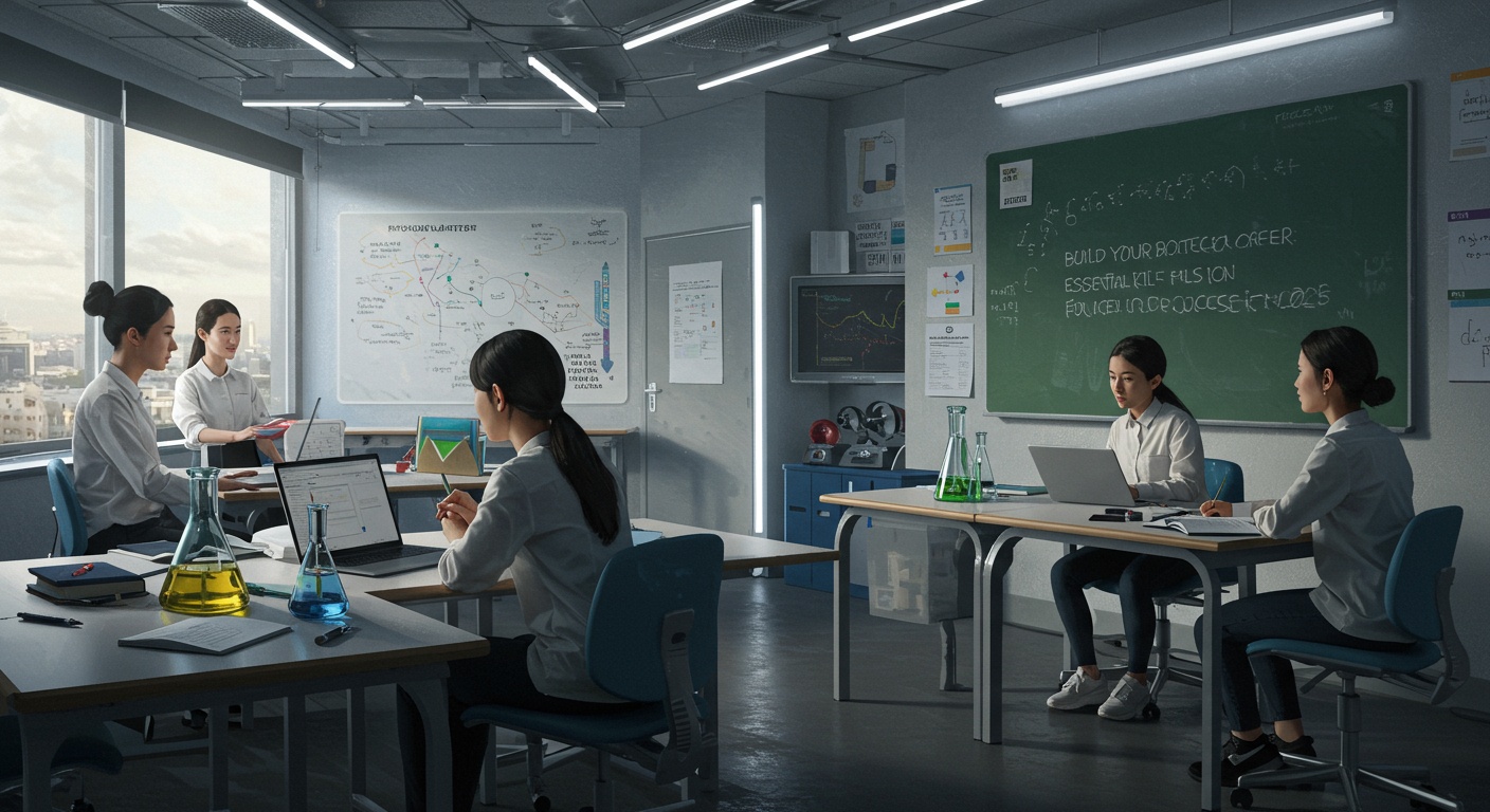 Build Your Biotech Career: Essential Skills and Education for Success in 2025 illustration