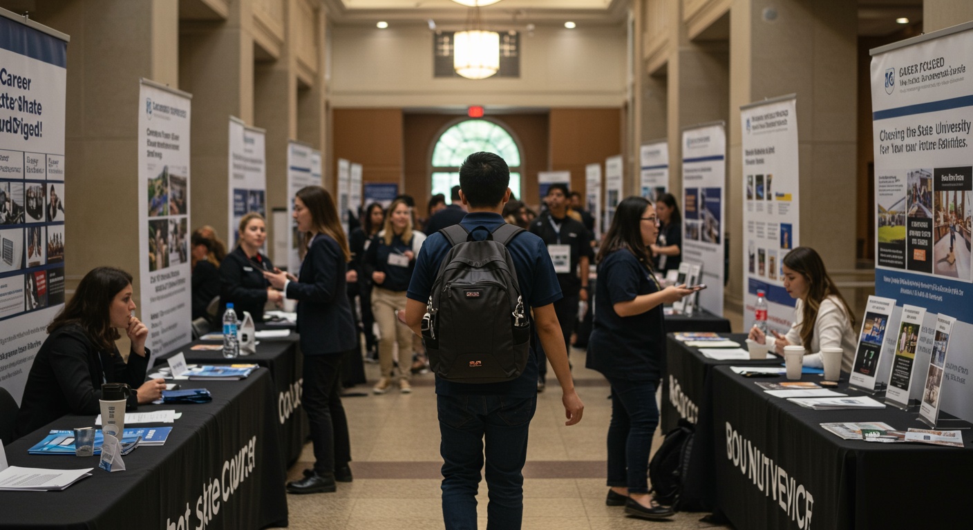 Career Focused: Choosing the Right State University for Your Future Goals illustration