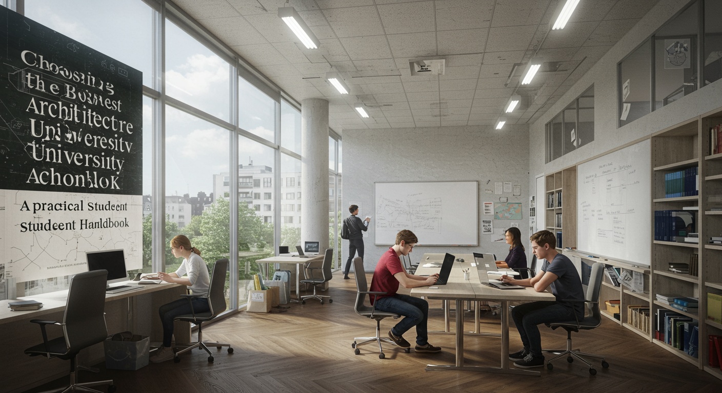 Choosing the Best Architecture University in the UK: A Practical Student Handbook illustration