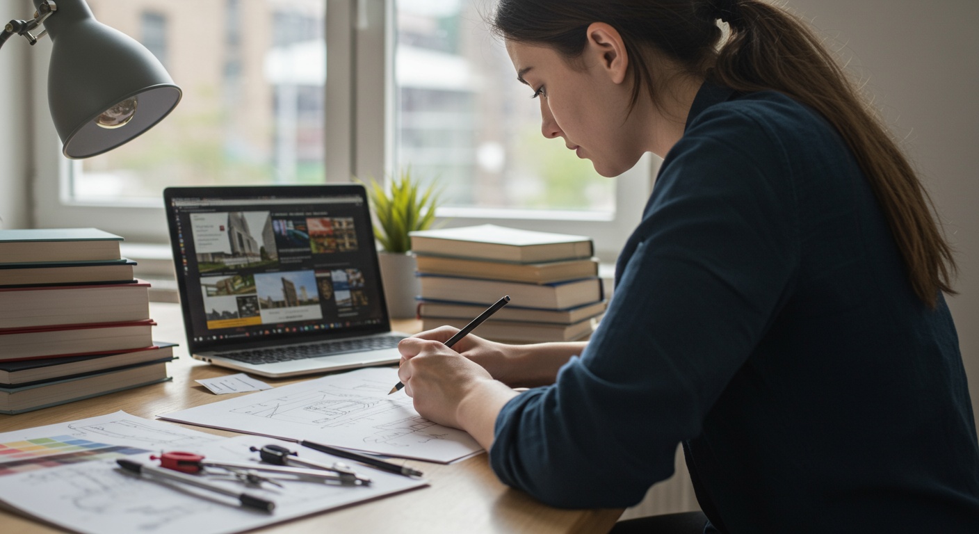 Choosing the Right UK Architecture University: Essential Tips for Aspiring Designers illustration