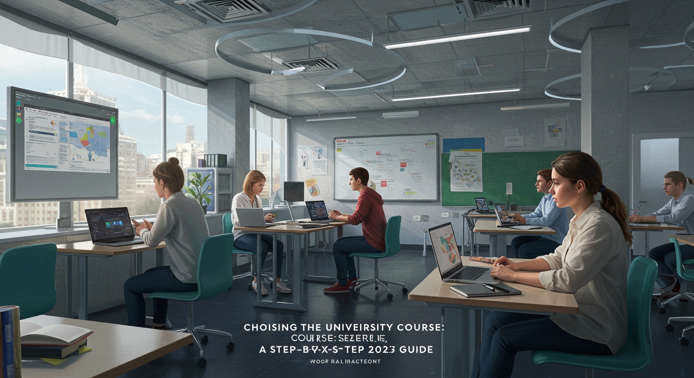 Choosing the Right University Course: A Step-by-Step 2025 Guide illustration