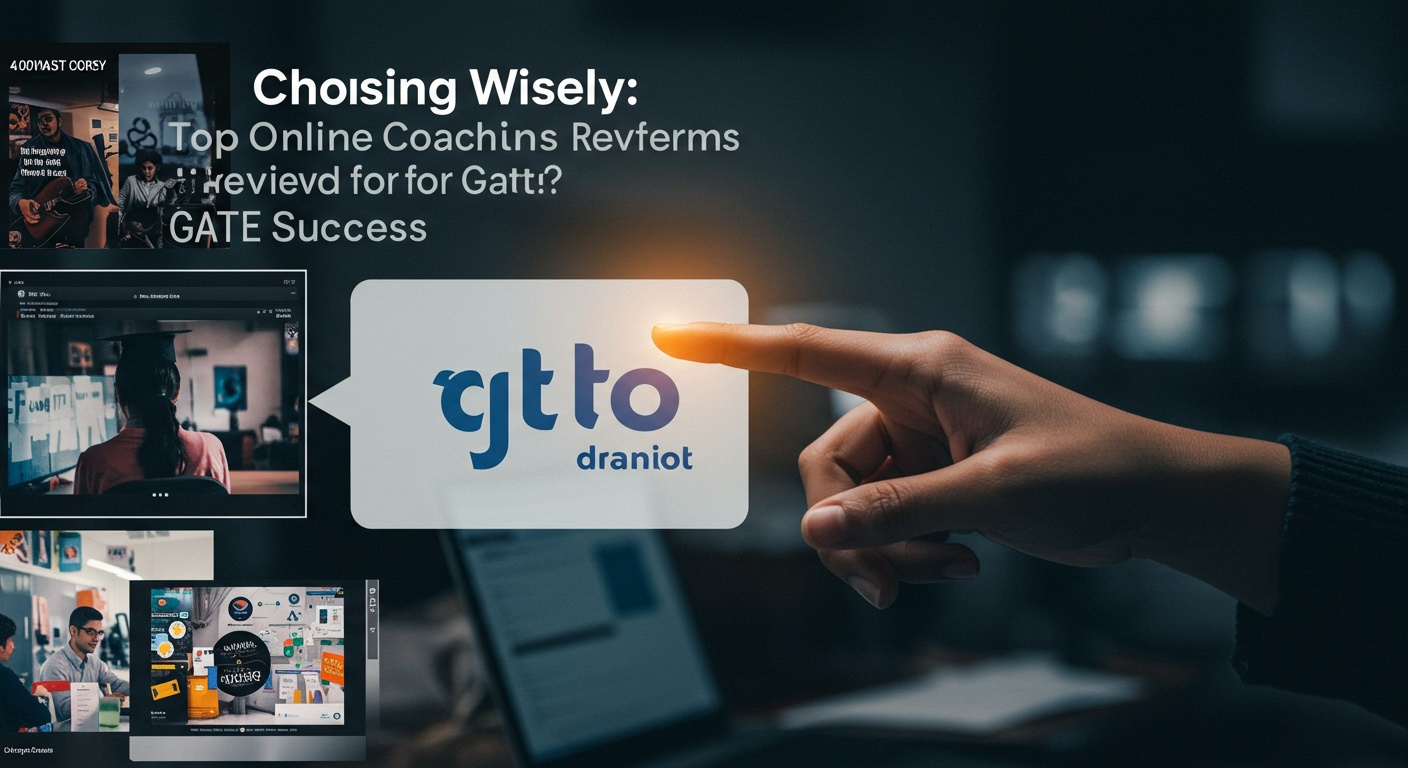 Choosing Wisely: Top Online Coaching Platforms Reviewed for GATE Success illustration