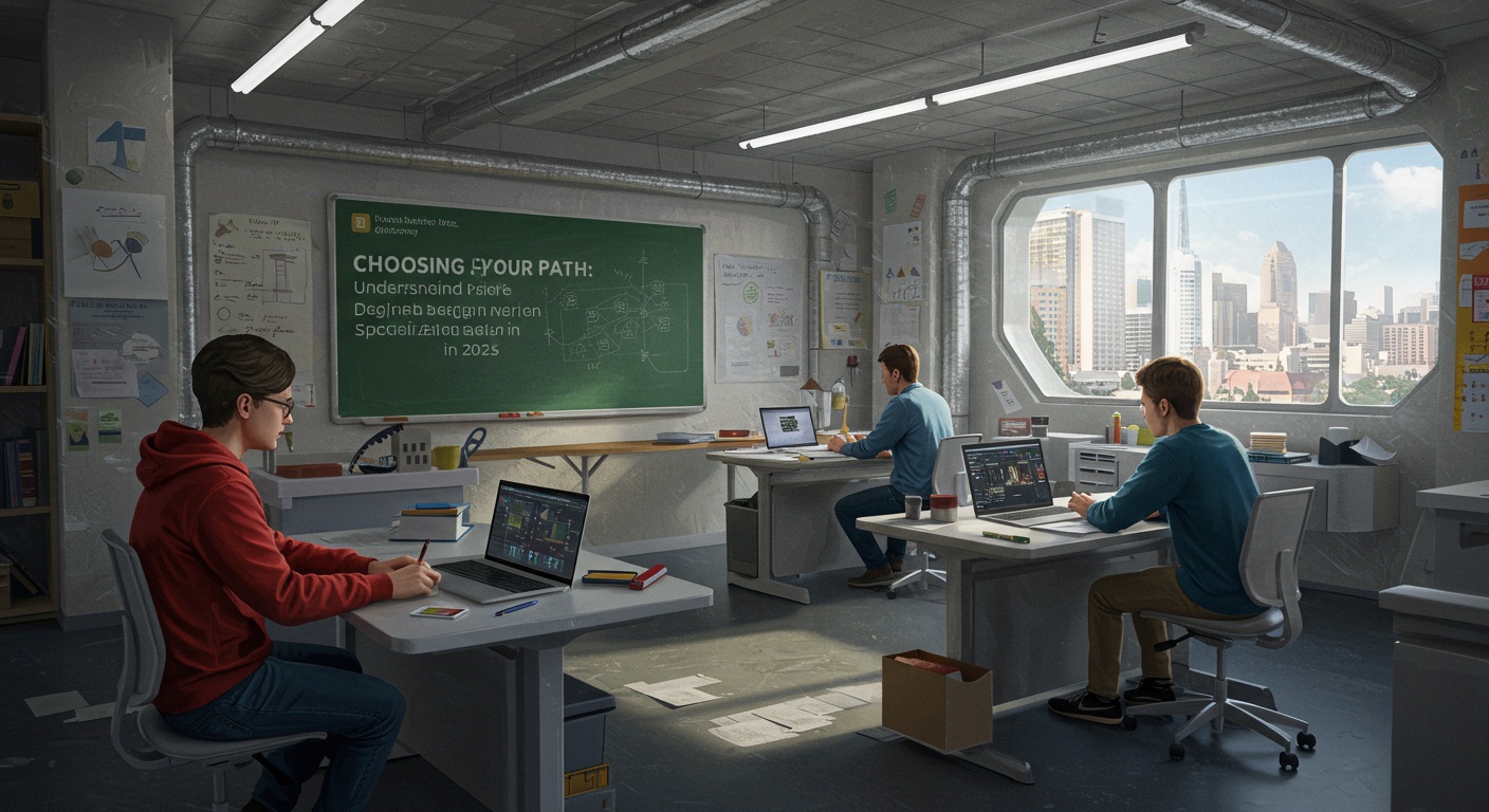 Choosing Your Path: Understanding Design Degree Specializations in 2025 illustration