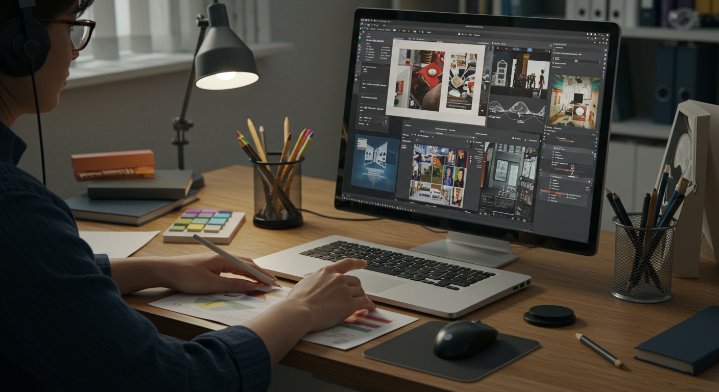 Crafting a Killer Portfolio: Essential Tips for Design School Applications Success illustration