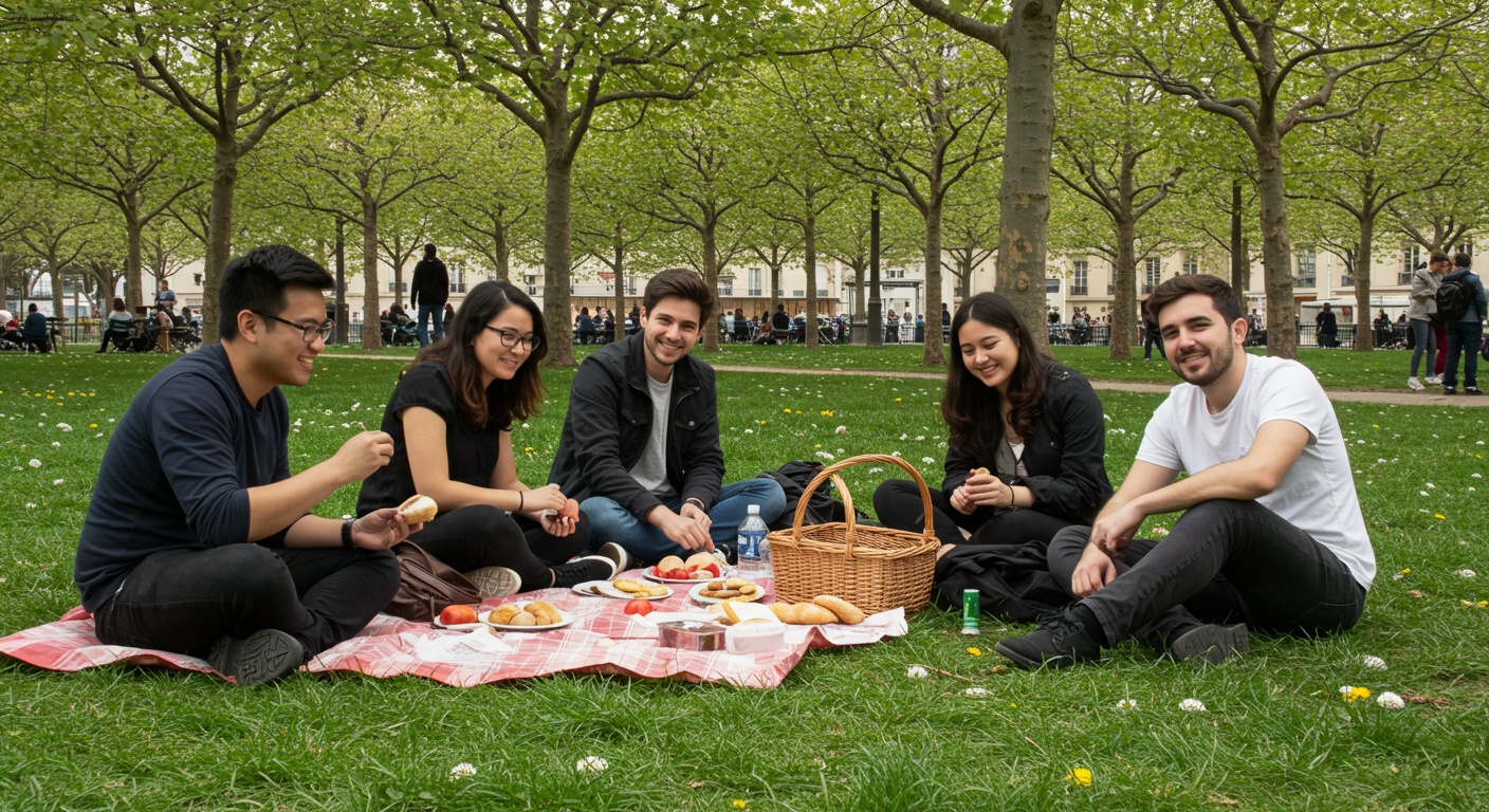 Decoding French Culture: A Guide for International Students illustration